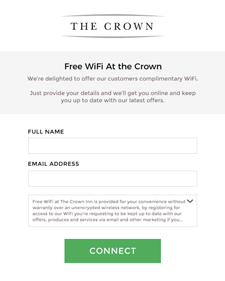 WiFi Data at The Crown